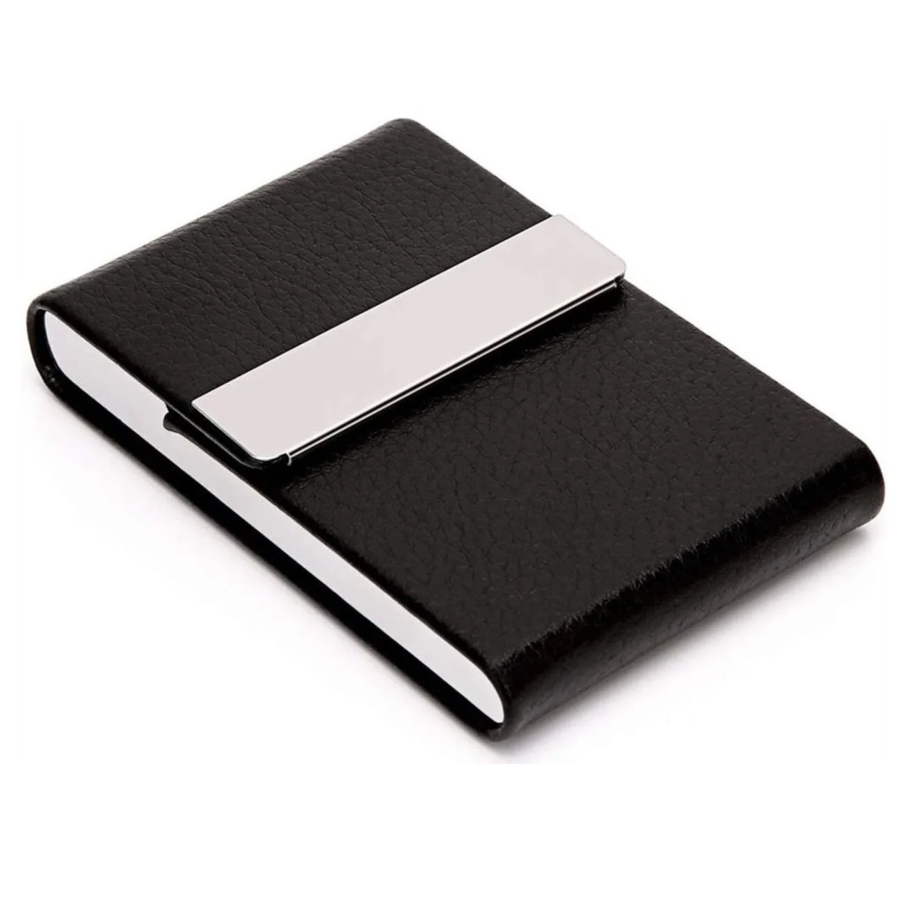 Woman Card Holder Men ID Blocking Aluminum Metal Slim Wallet Money Bag Anti-scan Credit Card Holder Thin Case Small Male Wallet