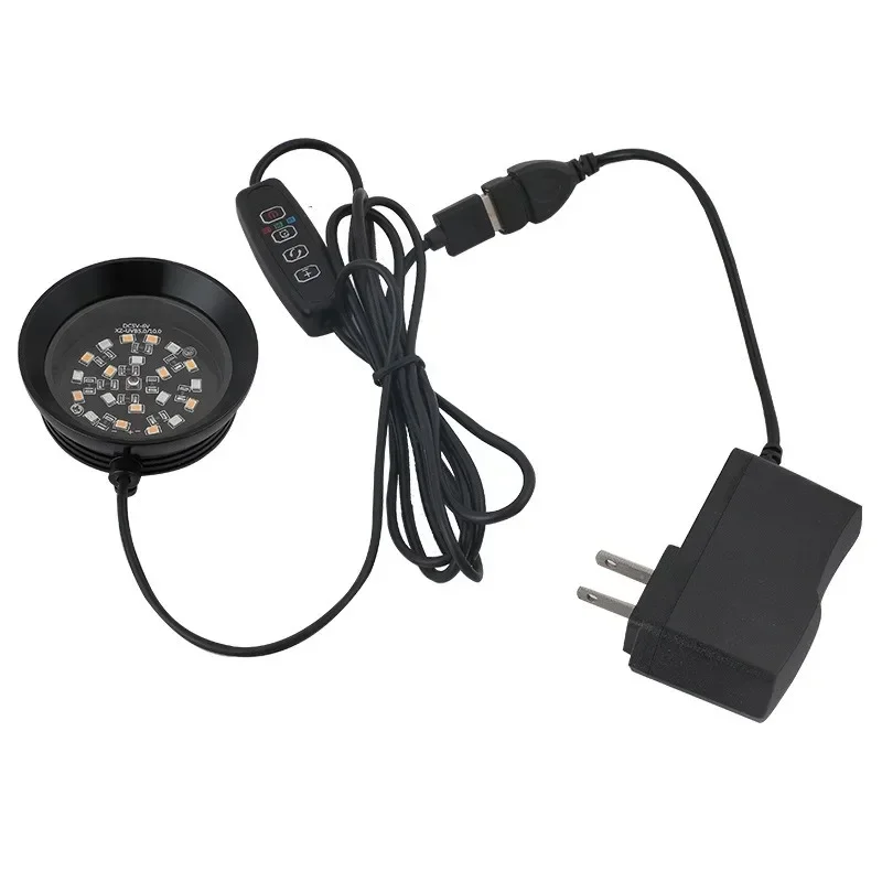 UVA+UVB Pet Reptile Lamp Reptiles Breeding Box Calcium Supplement Lamps for Turtle Lizard Mane Lion Amphibians Lighting Supplies