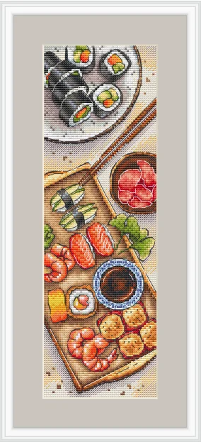 Tomato Flower Clock Embroidery Kits Cross Stitch Kits DIY Home Fun Handwork 13-tempting gourmet 2-20-40