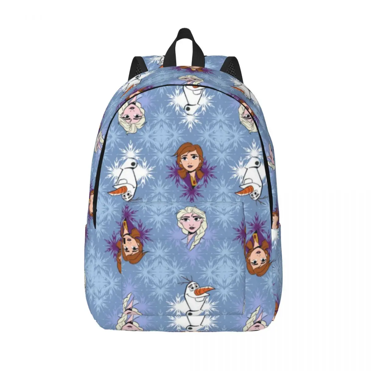 

Disney Frozen Elsa Anna Backpack Elementary High College School Student Bookbag Teens Canvas Daypack Lightweight