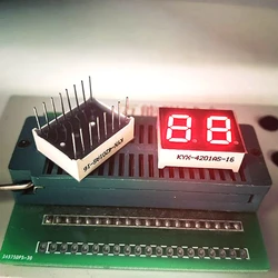 Common Cathode/Anode 0.4 inch 7 Segment LED Display Red/ Yellow green 2 Bit Digital Tube 16 PIN LED Display Digital Tube LED