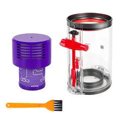 HEPA Rear Filter Kit with Dust Bin Lid and Dust Cup (Set A)