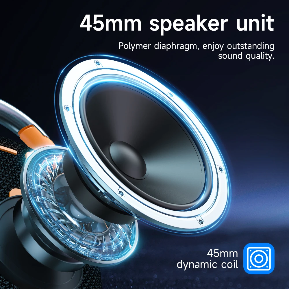 Bluetooth Speaker bluetooth speaker portable speaker audio speaker HOCO Portable Speaker Wireless Bluetooth-compatible Subwoofer Outdoor Waterproof Loudspeaker Stereo Surround Support FM Radio TF