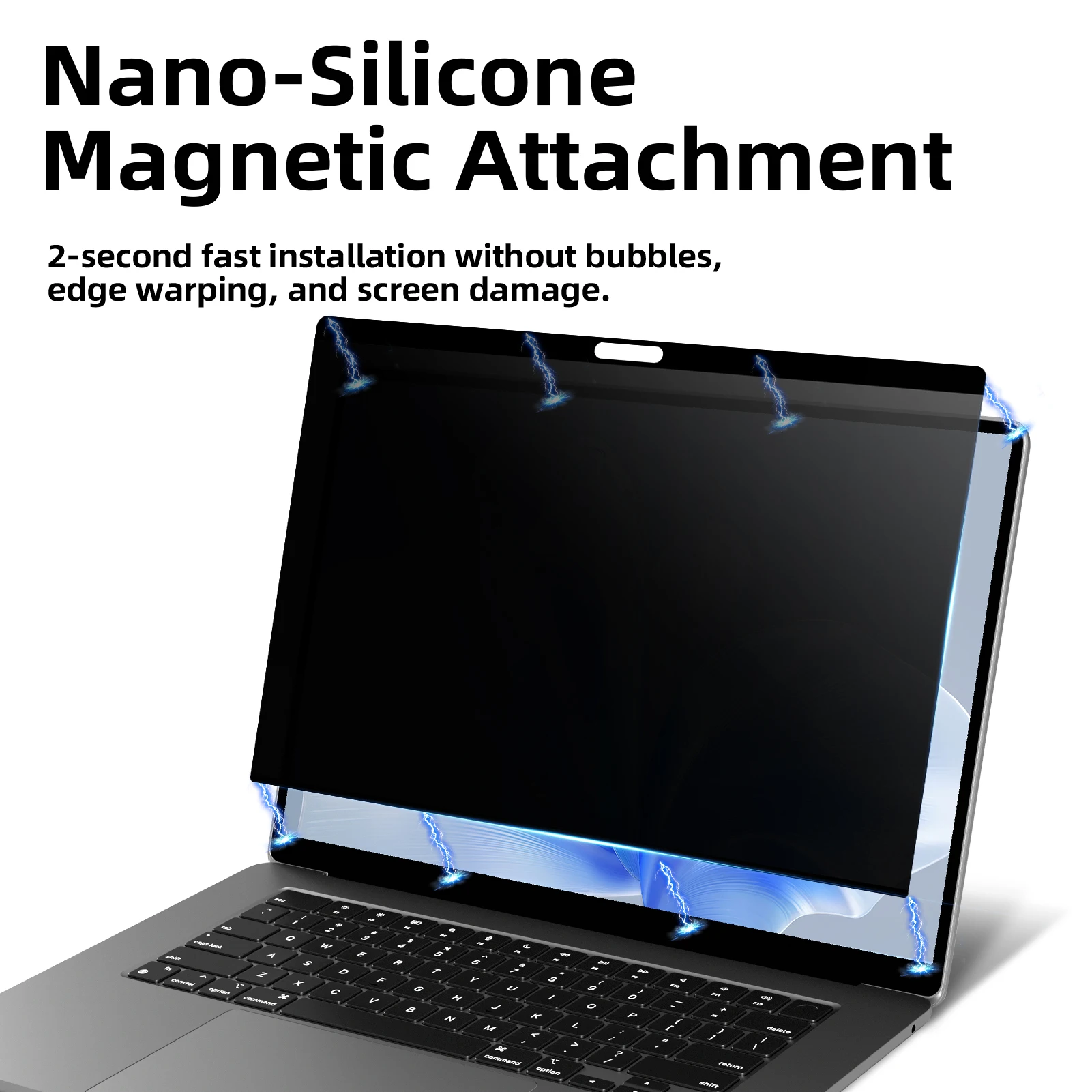 Goojodoq Magnetic Privacy Screen for MacBook Air & Pro (Removable)
