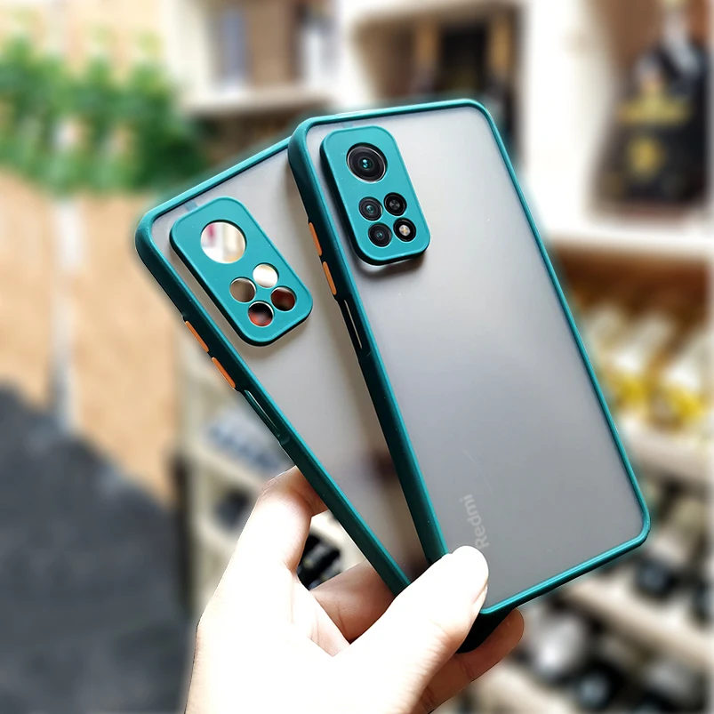 Cute Transparent Phone Cover with Skin Feel Finish