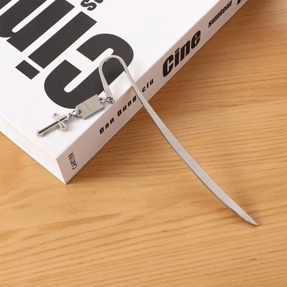 Accessories School Office Decor Bible Accessories Cross Pendant Bookmarks Cross Bookmarks Letter Opener Metal Bookmarks