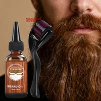 Huile de barbe Jojoba au romarin biologique – Parfum léger, non gras et boisé – Pour le soin des barbe sèche et grossière 30 ml 1