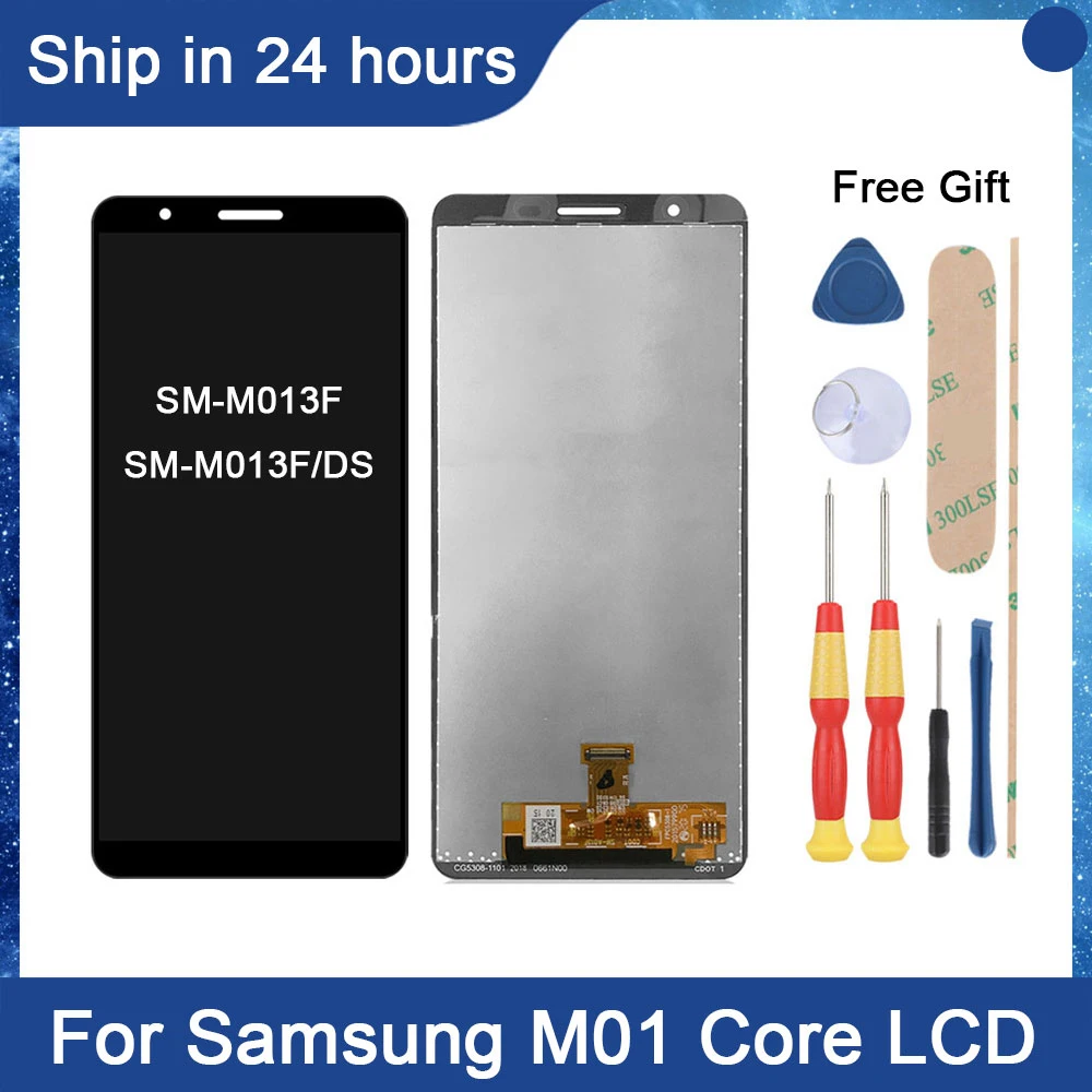 Ainдля Samsung Galaxy M01 Core LCD samsung m01 core SM-M013G M013F M013G M013 ЖК-дисплей сенсорный экран дигитайзер в сборе