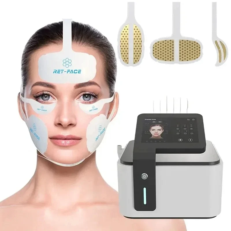 RET-face 4 in 1 pulse EMS skin lift rf face lift machine facial muscle electromagnetic magnetic V face lcd digital pulse encoder spot welder controller module 100a 40a for 18650 lithium battery batteries group spot welding machine