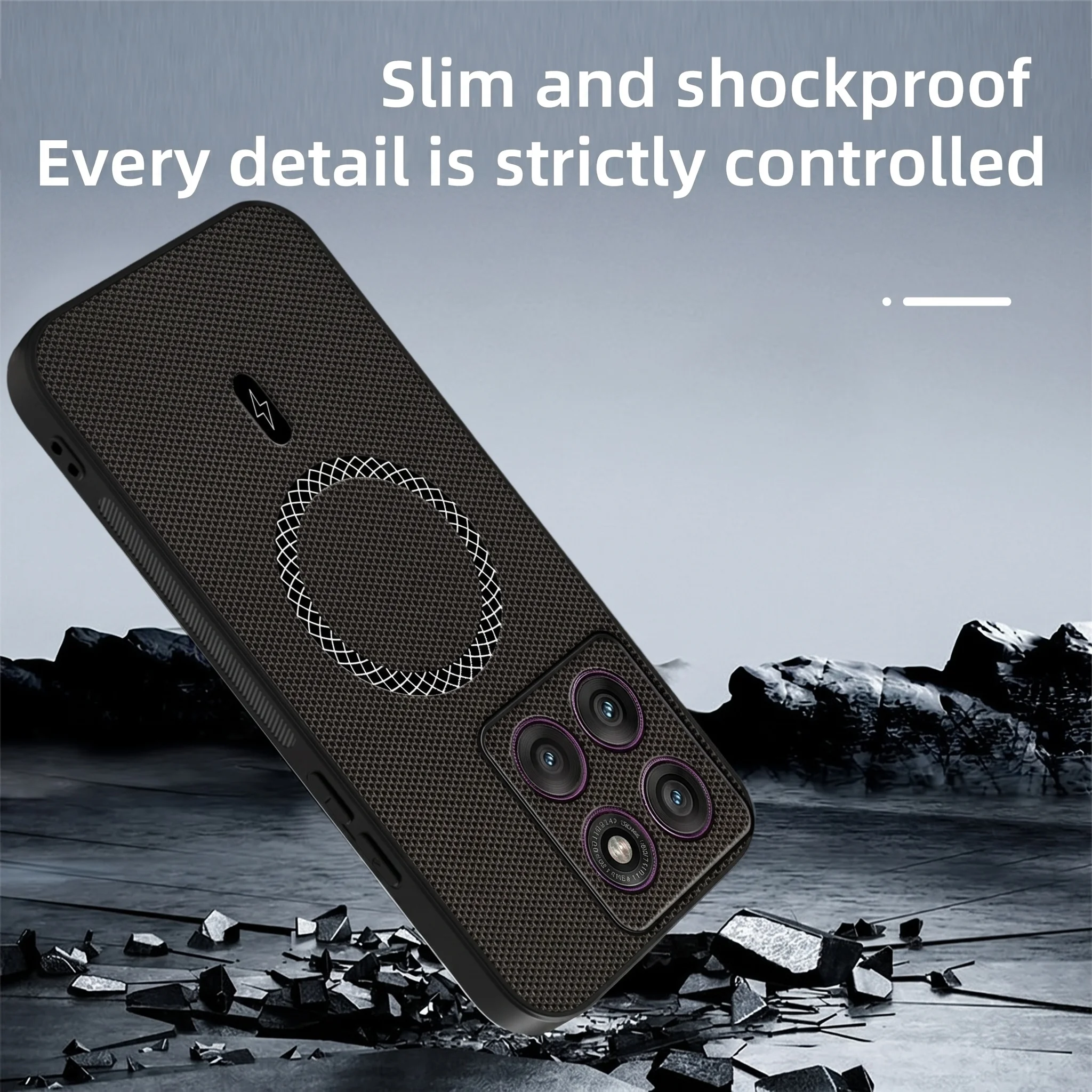 Fashion Protection Slim Magnetic Phone Case Cover