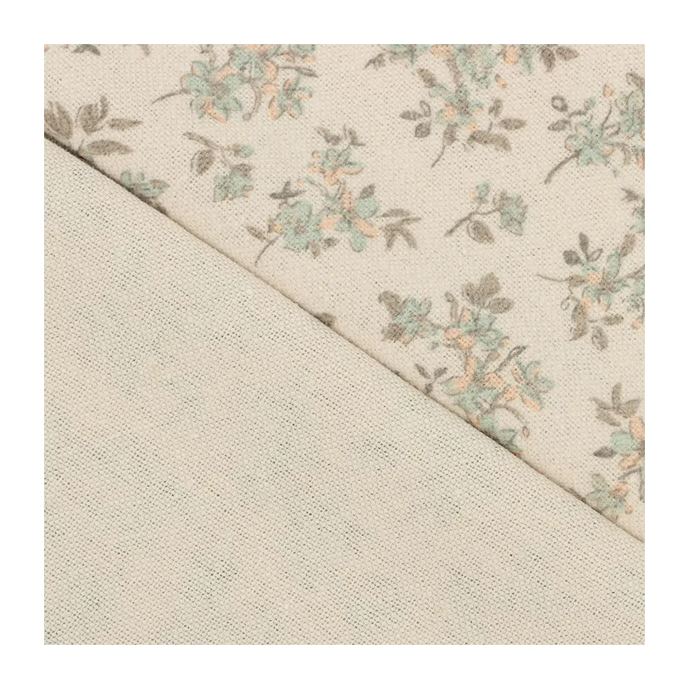In-Stock Cotton Printing Fabric Baihua Grass Flower Design Women's Clothing Children's Wear Small Shirt Cloth From China