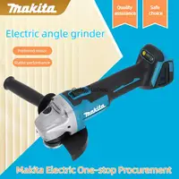 Makita DGA504 18V 6.0Ah 125mm brushless lithium battery with multiple electric grinders, angle grinders, rechargeable cutting ma