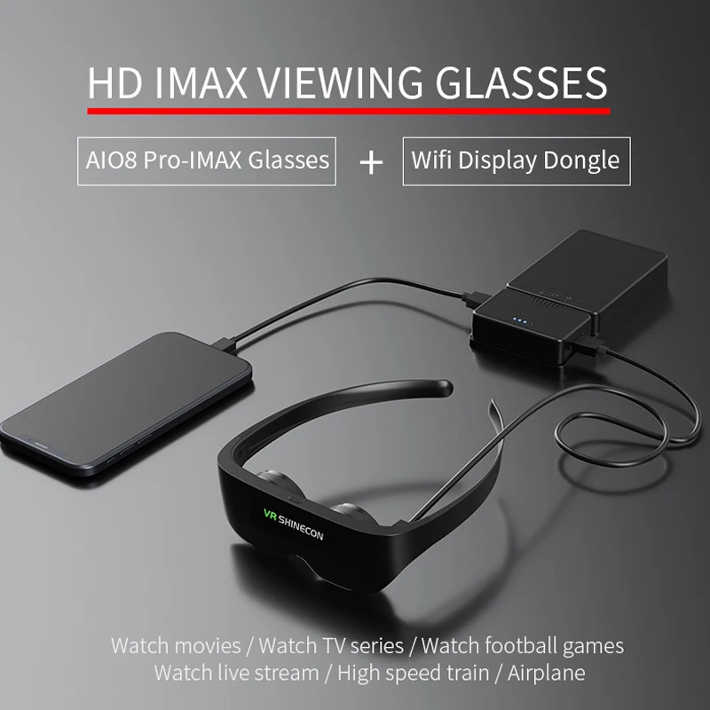 VR shineccon All-In-One 3D Glasses SC-AI08 XR Smart Glasses 700