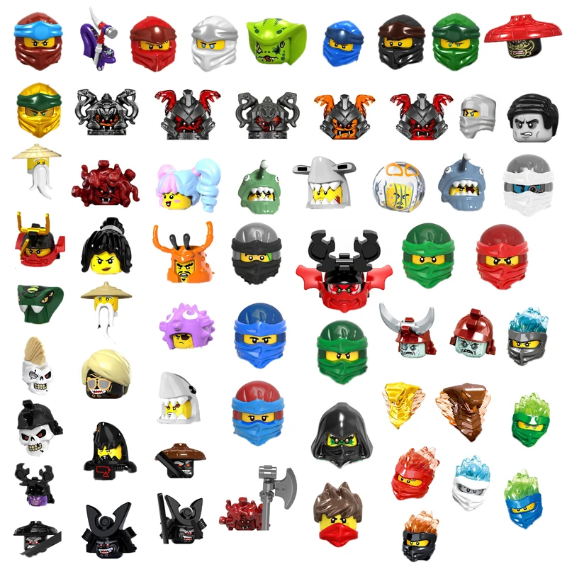 A090-A105 60 Styles Small Snake Bricks Figures Soldiers Warrior Samurai Anime Movie Series Building Blocks Toys For Children building blocks action figures movie series characters bricks toys for children pg8027 pg8036 pg8148 pg8149