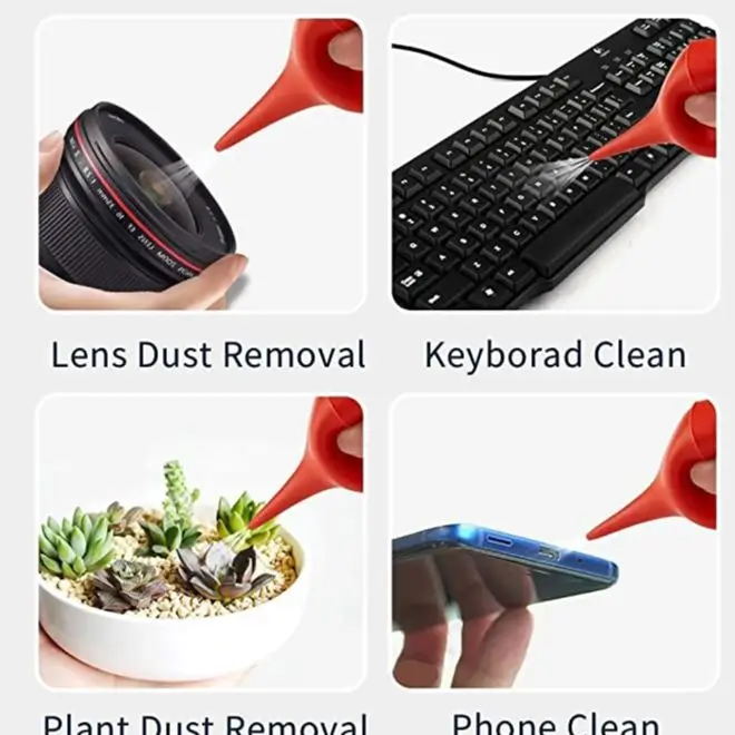 1pcs Ear Wax Removal Irrigation Cleaning Kit Ear Syringe Bulb Air Blower Pump Dust Cleaner Earwax Remover Rubber For Adult Kid