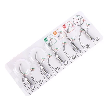 5pcs/lot NEW Dental Ultrasonic Scaler Scaling Periodontics Endodontics Endo Perio Scaling Tips For EMS & WOODPECKER Hot