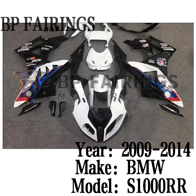 

Комплект обтекателей для мотоцикла, подходит для BMW S1000rr 2009 2010 2011 2012 2013 2014, комплект кузова из углеродного волокна