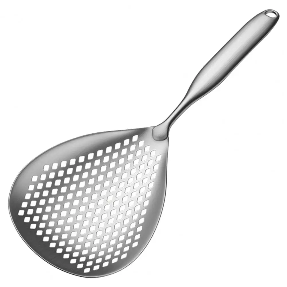 

Dumplings Filter Spoon Heavy Duty Stainless Steel Slotted Spoon for Dumplings Noodles Pasta Long Handle Size Kitchen Colander