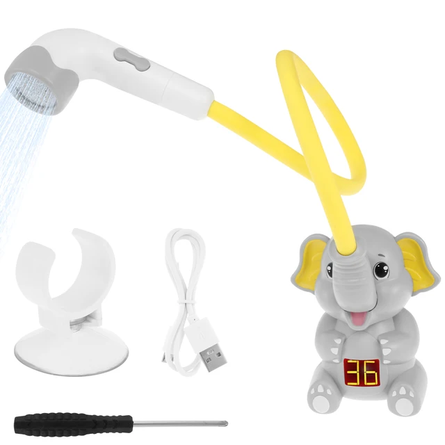 ของเล่นอาบน้ําเด็กสําหรับเด็กช้างปั๊มน้ําปรับของเล่นอาบน้ําเด็กอ่างอาบน้ําของเล่นสปริงเกลอร์อาบน้ําเด็กสําหรับทารกของขวัญ 1
