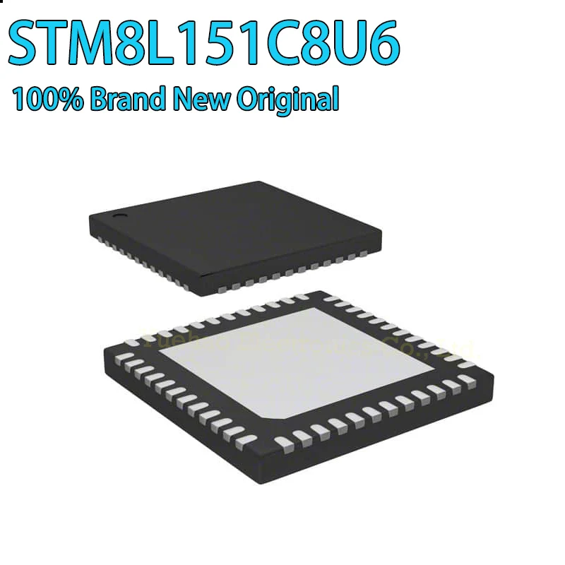 

STM8L151C8U6 STM8L151C8 STM8L151 STM8L STM8 STM новый оригинальный MCU QFPN-48 IC