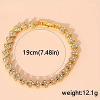 Women Watches Golden Tone Alloy Quartz Watch Stylish Rhinestone Bling Dress Watch Wristwatches, For Xmas 6