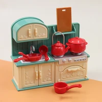 Ensemble de mini meubles miniatures pour enfants, maison de beurre, cuisine, salon, décoration de table à manger, modèle de jouets, accessoires de bricolage, 1 ensemble 3