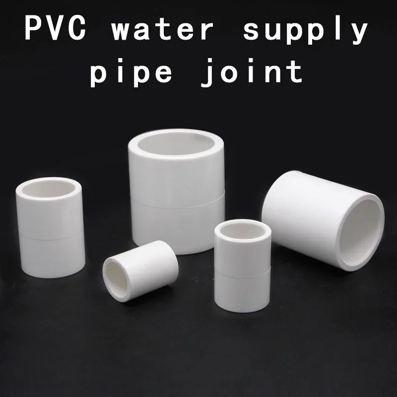 

PVC Pipe Connectors Thicken Fish Tank Drain Pipe Joints ID 20/25/32/40/50mm Garden Irrigation Water Supply Tube Drainage Parts