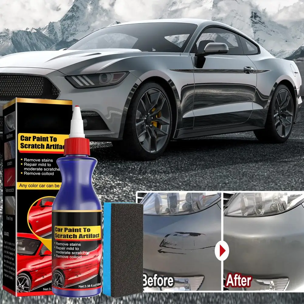 Car Scratch Remover Car Scratch Repair Kit Professional Repair Agent  Polishing Wax For Vehicle Water Spots Cleaning Tools - AliExpress