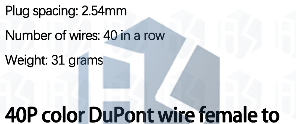 Dupont-Leitung 10CM 15CM 20CM 30CM 40CM Stecker auf Stecker Buchse auf Stecker Buchse auf Buchse Jumper-Kabel Dupont-Kabel für Arduino DIY-Kit – Detail 13