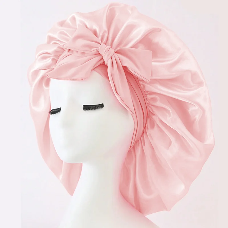 Satin Bonnet Silk Adjustable Bonne For Sleeping Hair