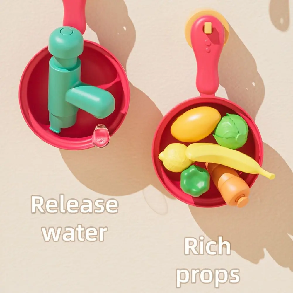Creative Simulation Kitchen Play Toys DIY Colorful Pretend Cooking Reusable Educational Imitation Cooking Toys Set