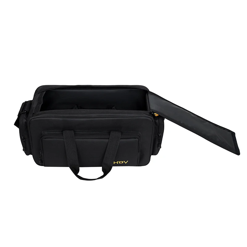 Borsa per fotocamera DSLR e mirrorless con accessori per obiettivi, batterie, cavi, custodia per fotocamera con tracolla regolabile golare 가 - immagine 3