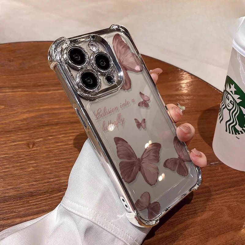 Butterfly Airbag Protective Phone Case Cover