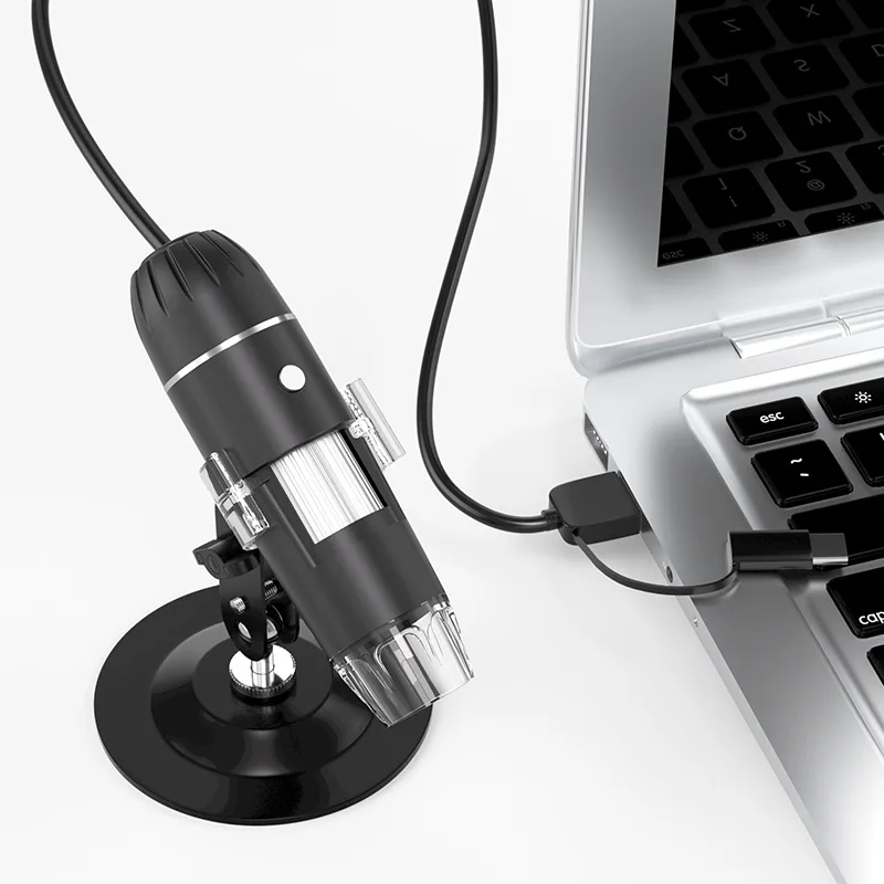 무선 디지털 현미경, 1600X 돋보기, 전문 USB 와이파이 전자 카메라, 스마트폰 PCB 검사 도구
