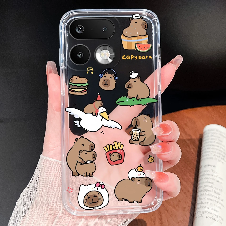Stylish Soft Slim TPU Clear Silicone Phone Case - Lightweight Protective Cover