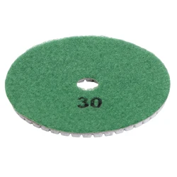 4 - Inch Diamond Polishing Pads for Wet/Dry Stone and Marble Finishing