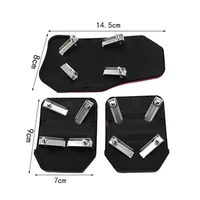 Pédale de frein, d'accélérateur, de transmission automatique/manuelle pour voiture, accessoires universels pour pédales de voiture 6