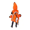 Cosplay Disney Finding Nemo Clownfish fish Cartoon character costume Mascot perform Clothes Fancy Dress Party Animal carnival 4