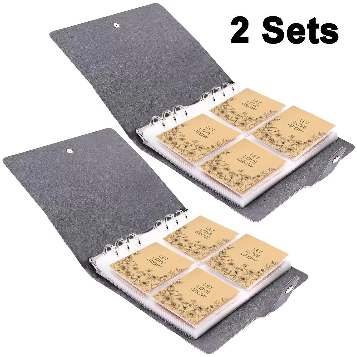 Resealable Seed Storage Envelopes - Organizers & Saver Packets with Storage Box