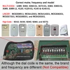 10 Dip Switch 300MHz Linear Multi Code MCS308911 3089 3060 3070 4120 Garage Door Remote Control Replacement Gate Control Opener 2