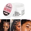 4pcs/Set 30g Edge Control Gel for Women Non-greasy Long Lasting Anti-frizz Wax Natural Ingredients Finishing Gel Cream and Brush 6
