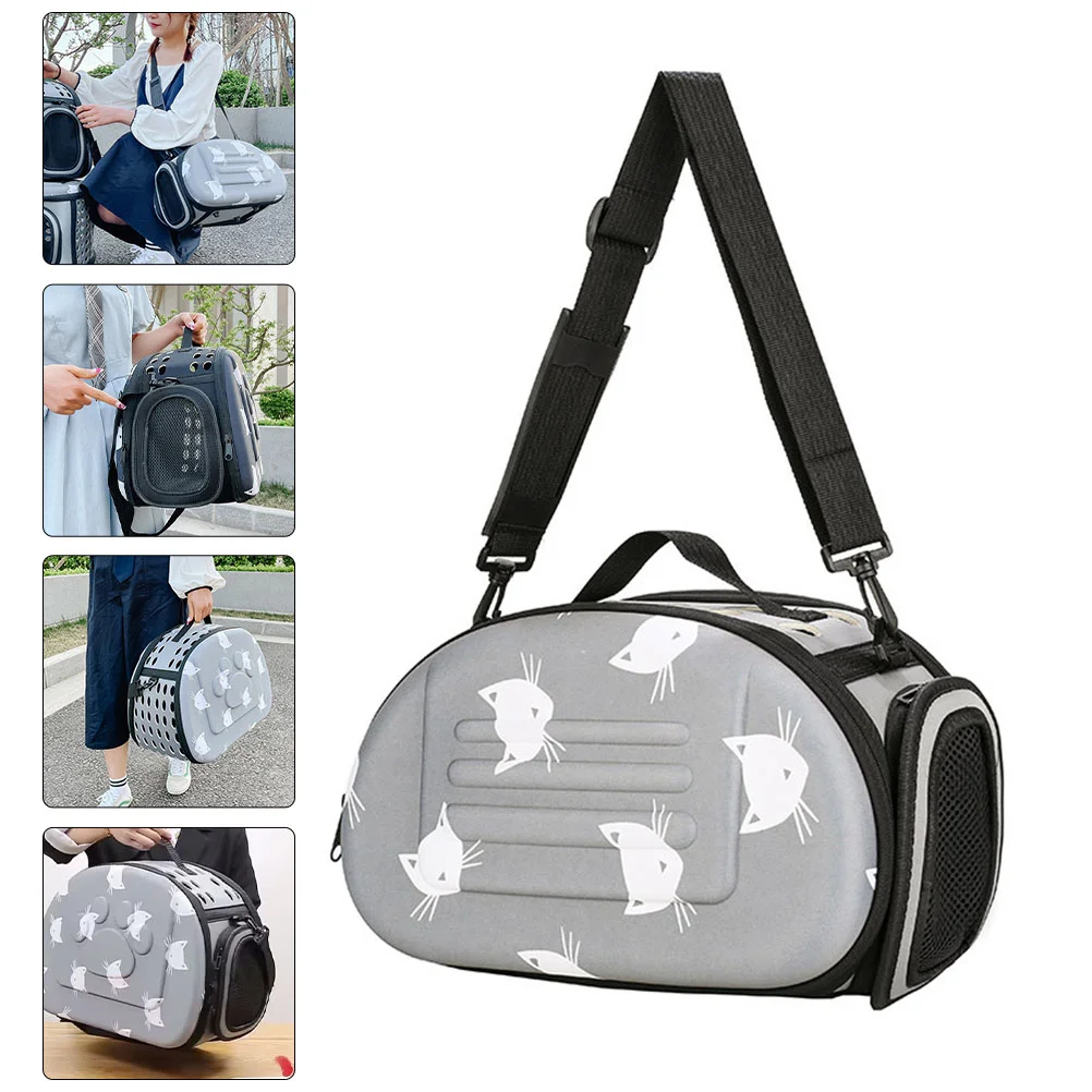 

Breathable Pet Bag Tote Backpack Duffel Bags for Traveling The Carrier Duffle Eva