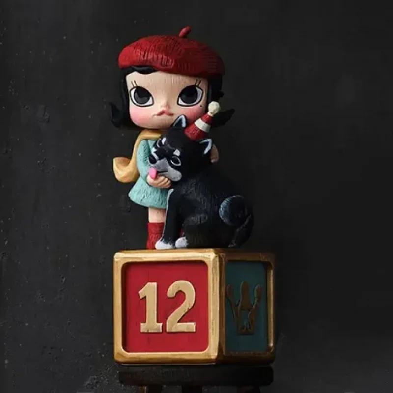 POP MART MOLLY Anniversary Statues Classical Retro Series Blind Box Toys Mystery Box Mistery Caixa Action Figure Model Gift