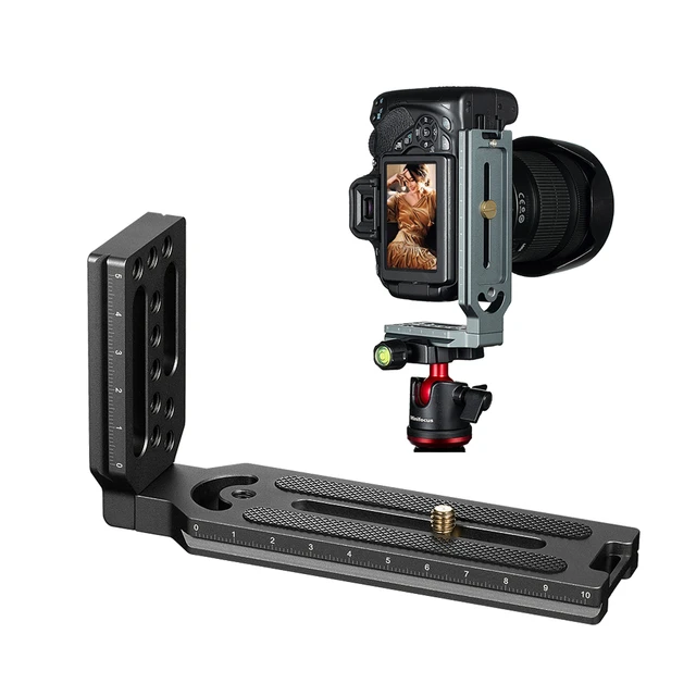 Universal Quick Release L Plate Bracket 1/4 Screw for sony a7iii II A9  A6400 for