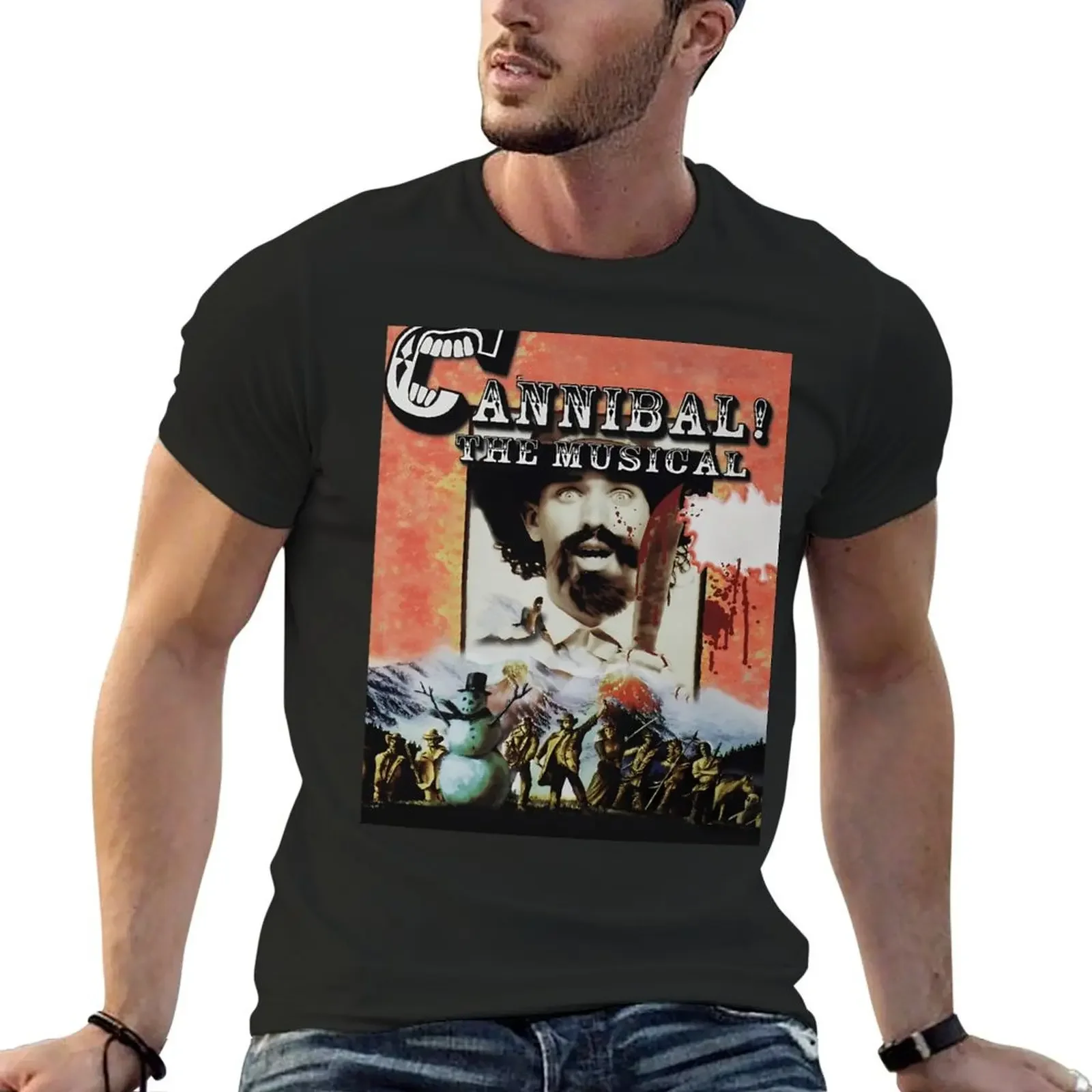 

Cannibal! The Musical T-shirt vintage clothes kawaii clothes shirts graphic tees funny t shirts for men