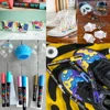 Uni Posca Markers Set Acrylic Paint Drawing PC-3M Colores Graffiti Pencil Case DIY Highlighter Pen Case Art Supplies Stationery 6