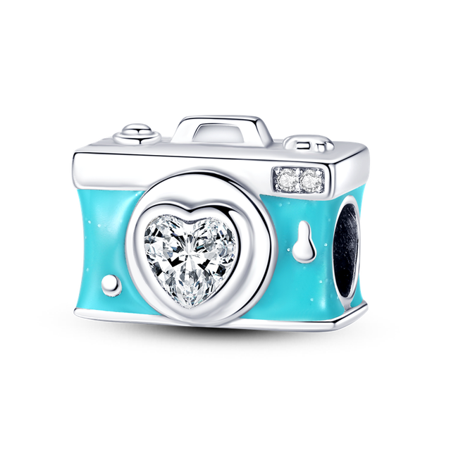 Sterling Silver New charm Fit Original Pandora charm bead Pendant trunk Charm Bracelet Necklace Trinket Diy Women Jewelry