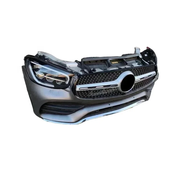 

High quality front bumper suitable for Mercedes Benz GLC W253 X253 AMG GLC63 GLC43 body kit with grille headlights