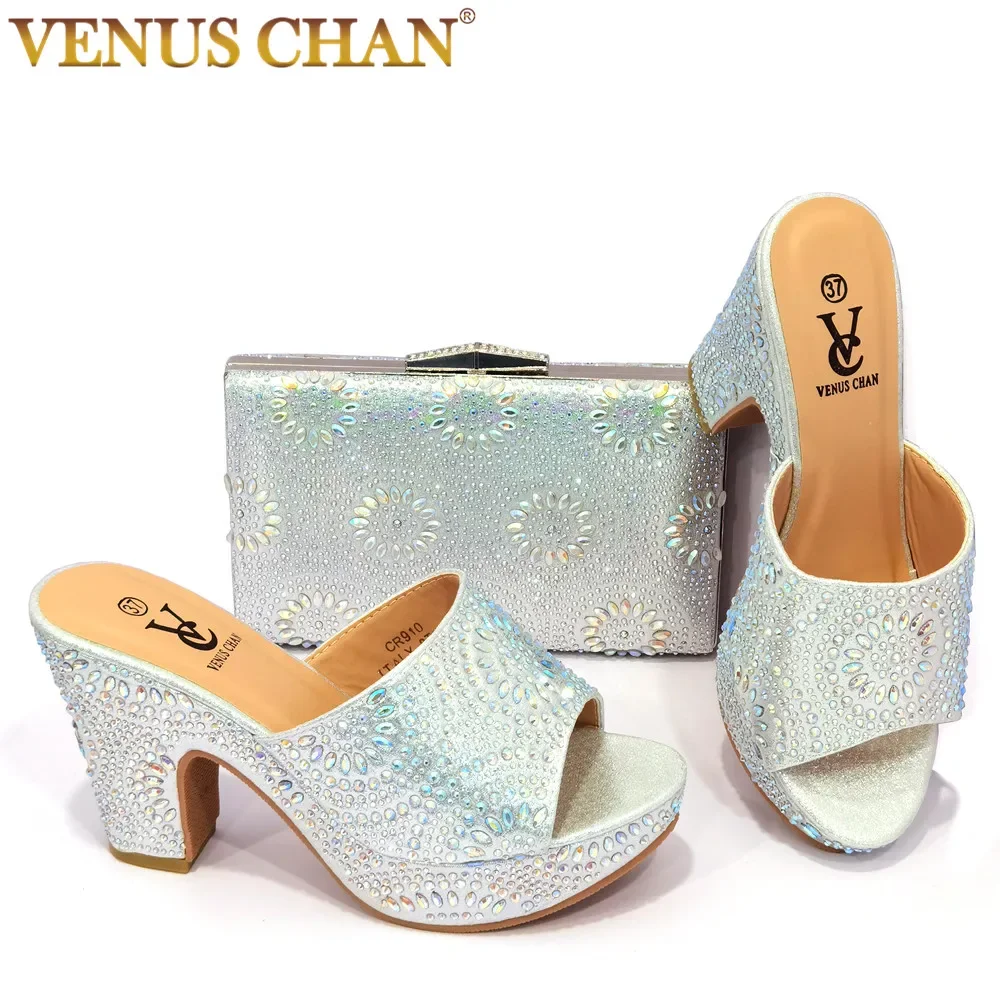 

Elegant Ladies Handbags Royal Wedding Party Shoes And Bag Work Shoes Lightweight Comfortable Casual Shoes With Bag