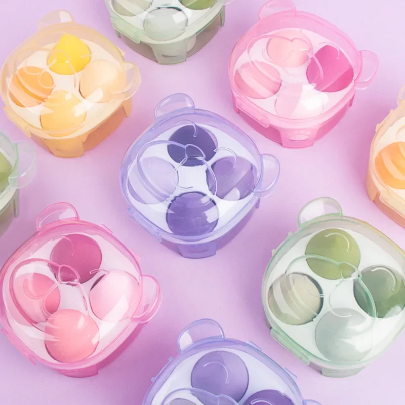 

Красота, искусственная тыква в форме капли воды, диагональная резка, хранилище для красоты, без пудры, практичная и модная